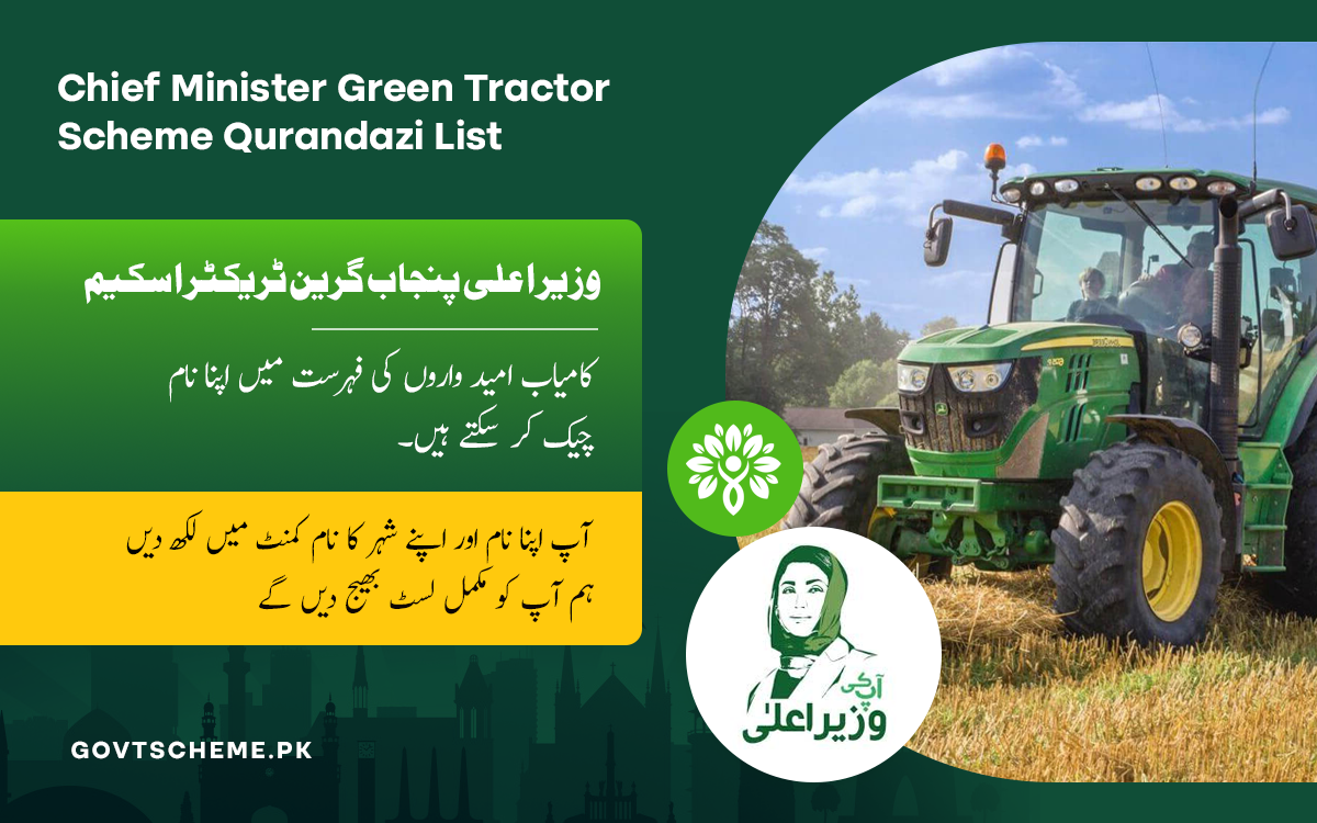 Green Tractor Scheme Winners List