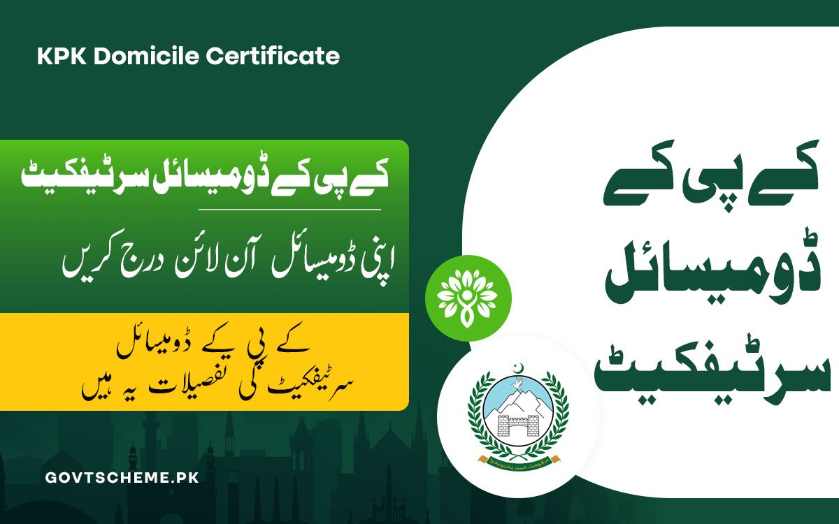 KPK Domicile Certificate