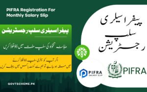 Pifra PIFRA Registration 2025 For Monthly Salary Slip | Www.Pifra.Gov.Pk
