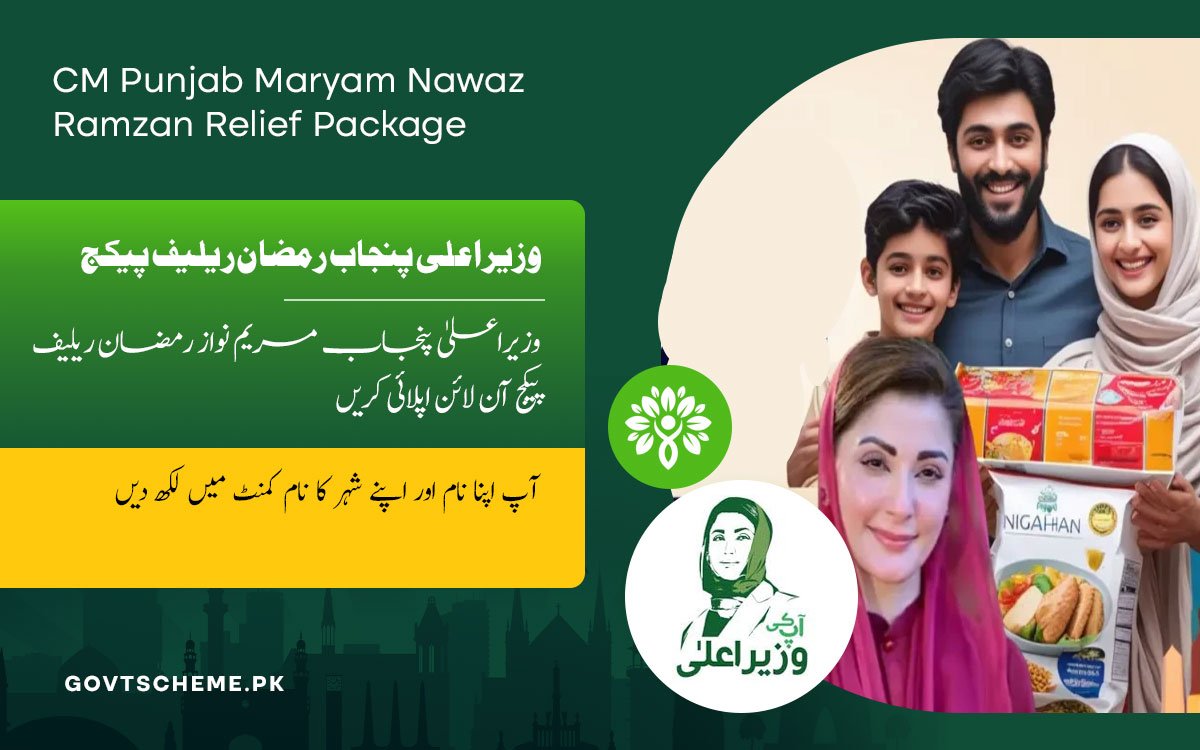 CM Punjab Maryam Nawaz Ramzan Relief Package